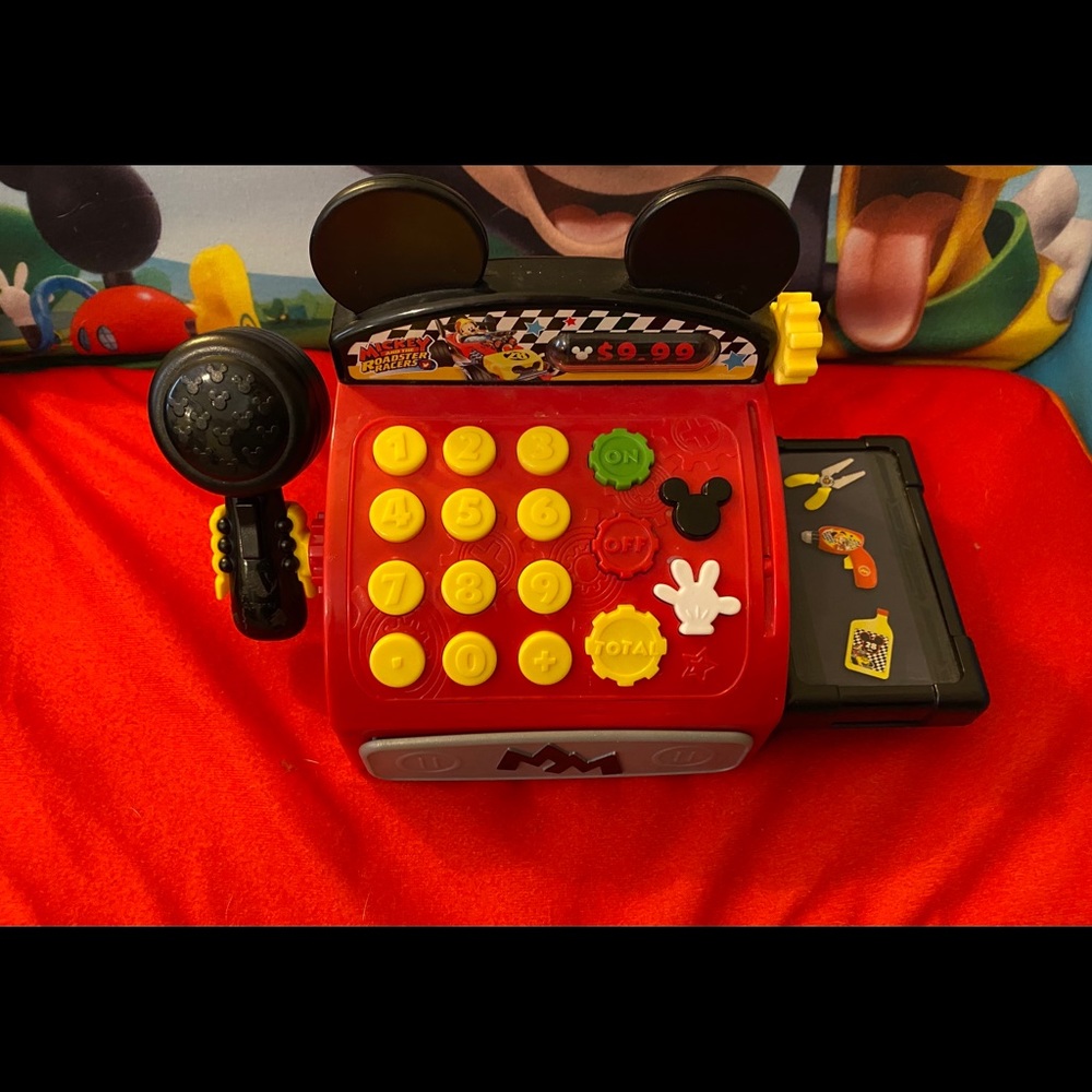 Mickey Mouse cash register